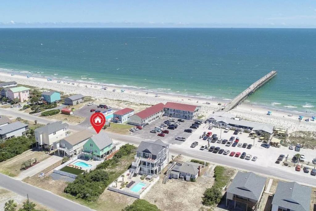 Pool Haven Ocean View Villa Oak Island Exterior photo