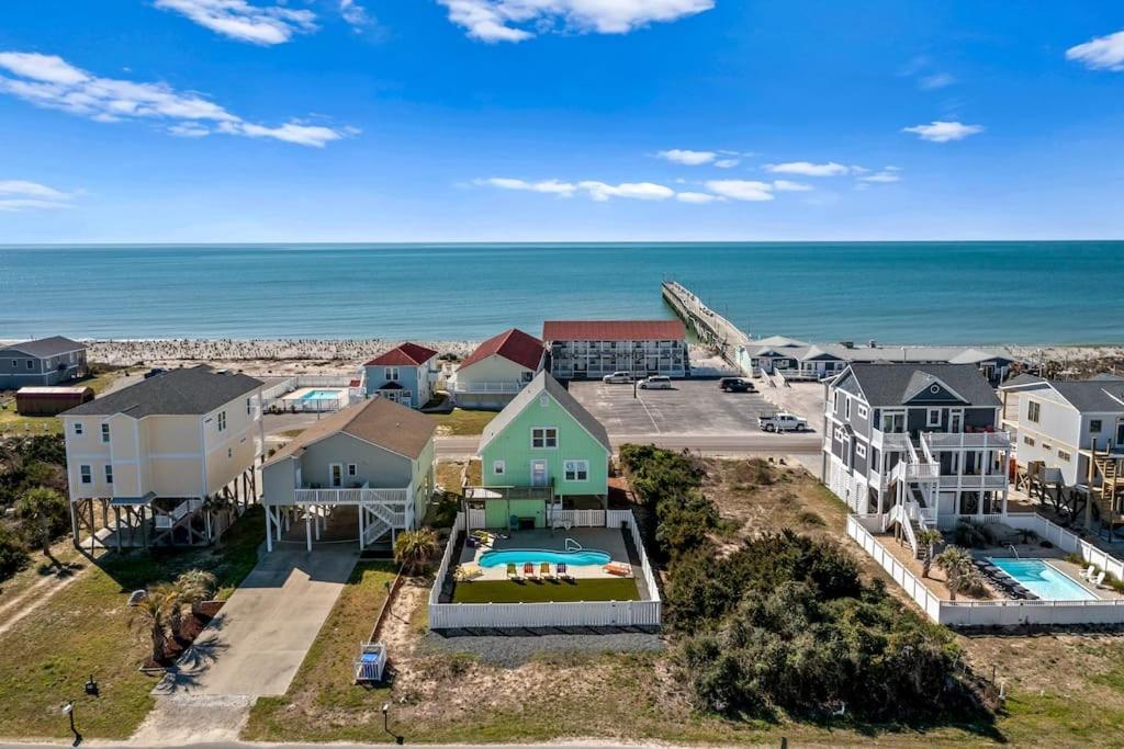 Pool Haven Ocean View Villa Oak Island Exterior photo