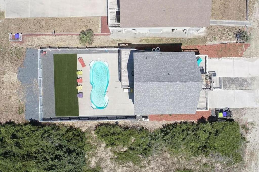 Pool Haven Ocean View Villa Oak Island Exterior photo