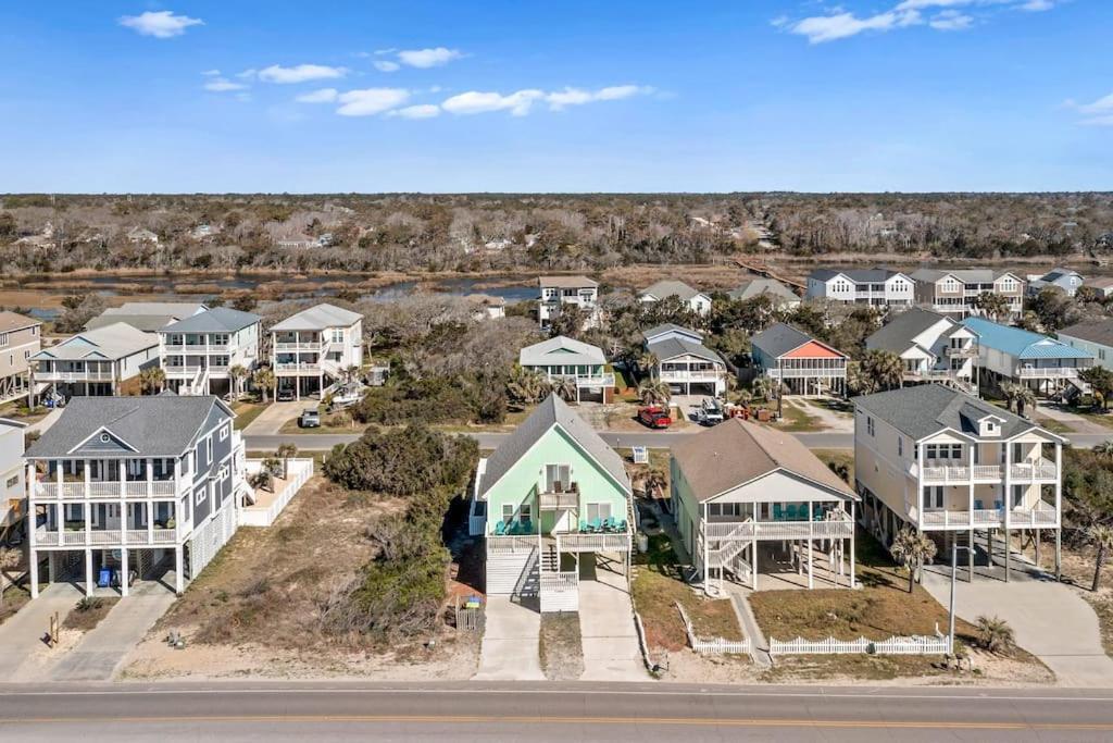 Pool Haven Ocean View Villa Oak Island Exterior photo